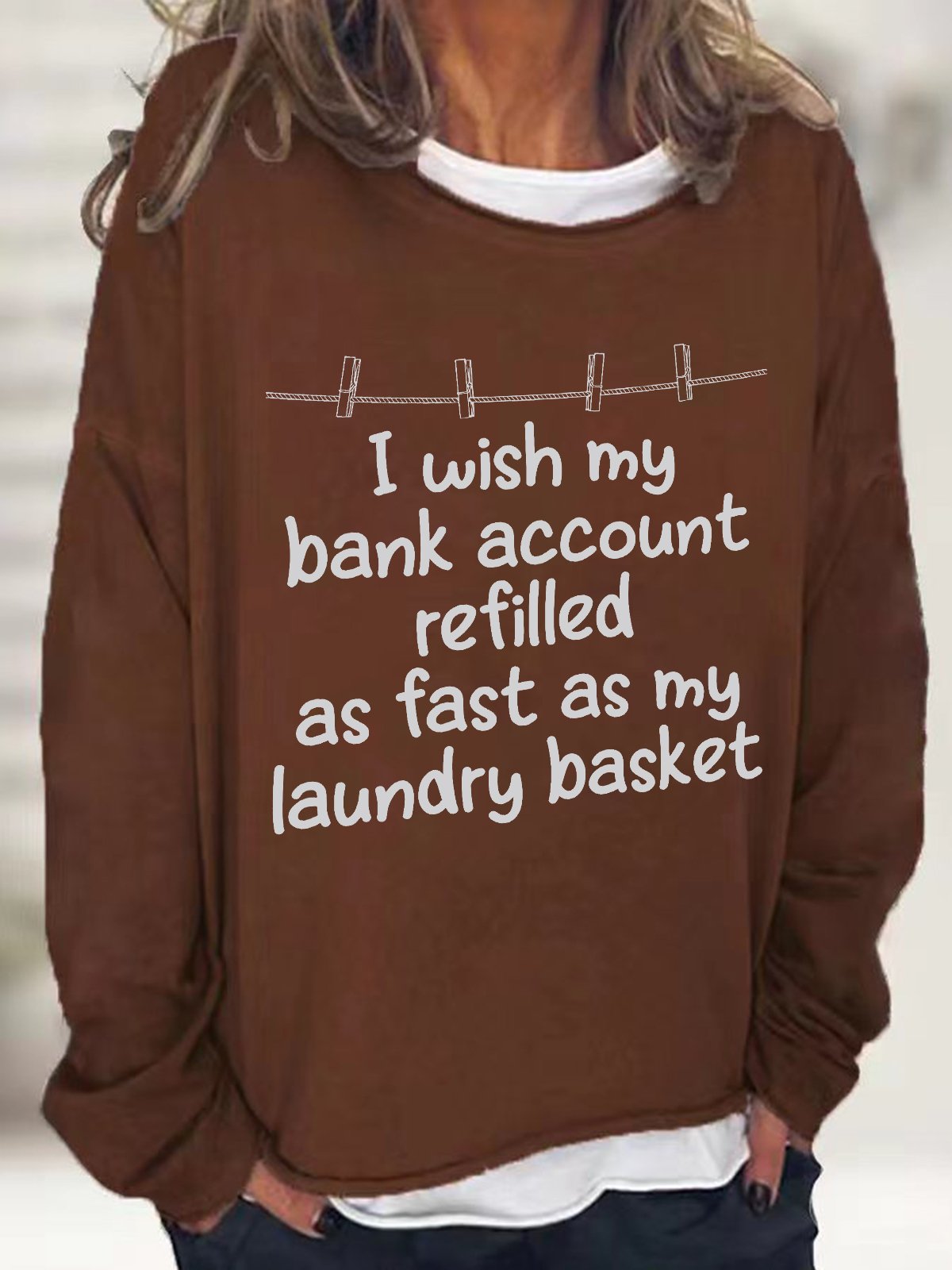 My Laundry Basket Casual Sweatshirt