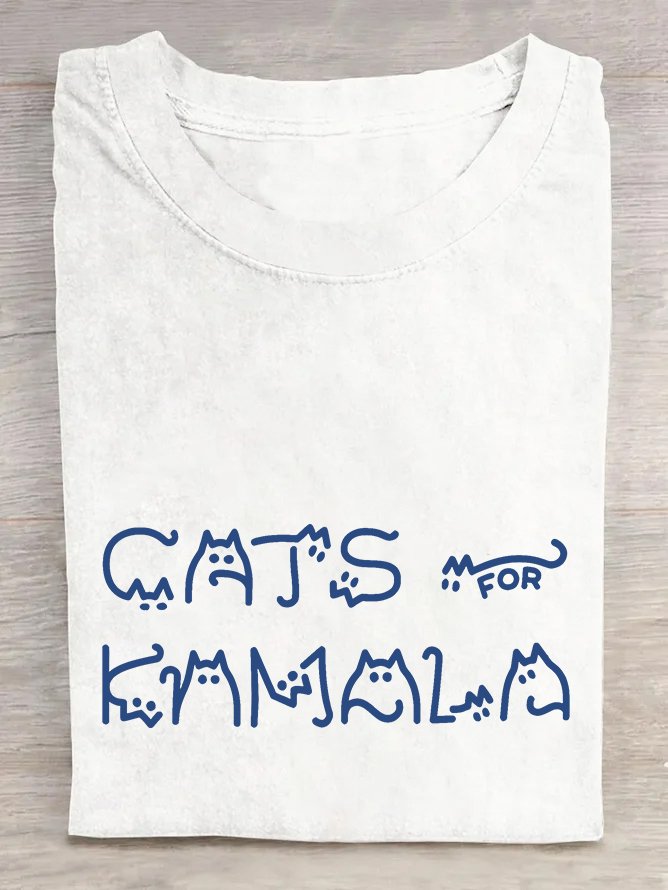 Cat Ladies  Cotton T-shirt