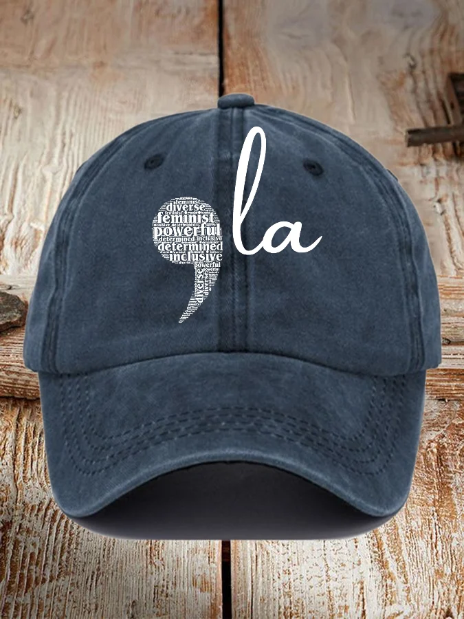 Comma La Printed Hat