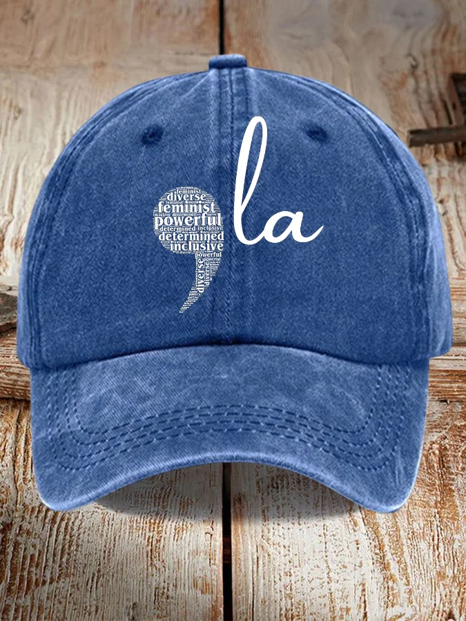 Comma La Printed Hat