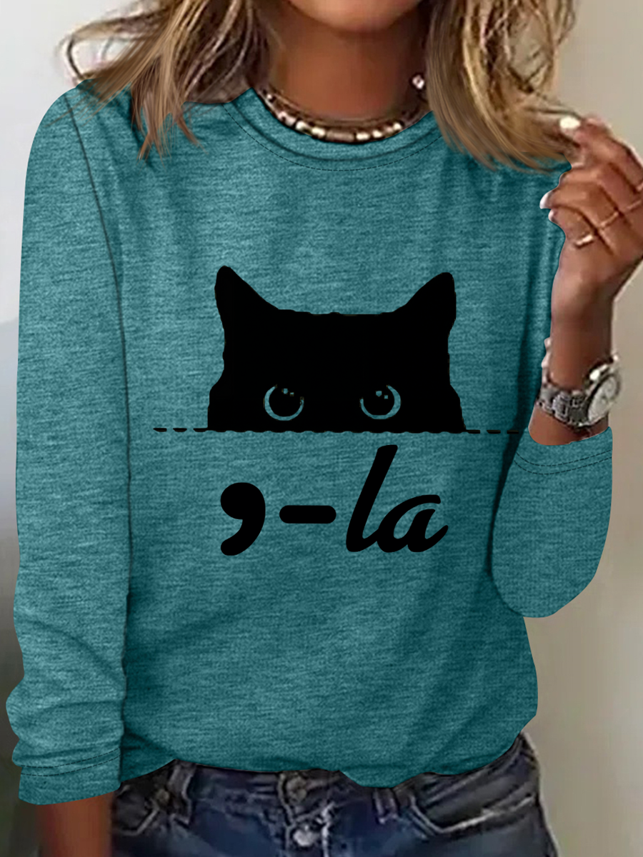 La Cat Lover Kamala Harris Long sleeve Shirt