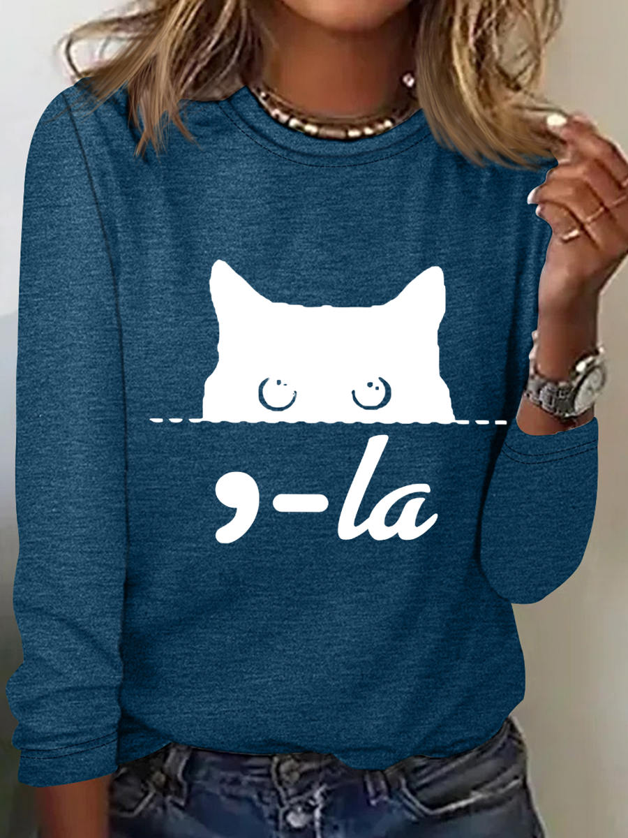 La Cat Lover Kamala Harris Long sleeve Shirt