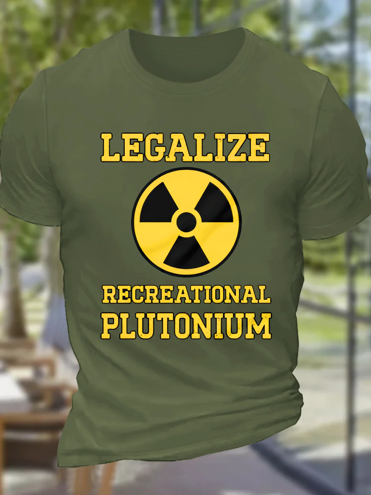 Legalize Recreational Plutonium Cotton T-Shirt