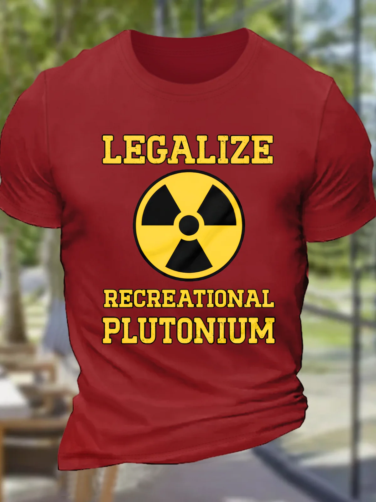 Legalize Recreational Plutonium Cotton T-Shirt