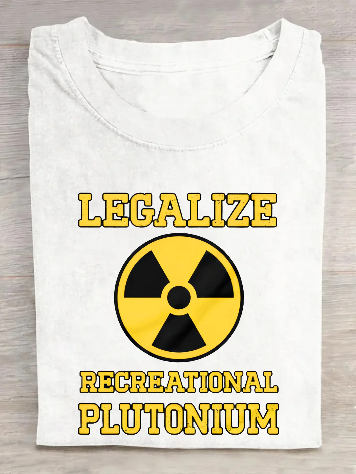 Legalize Recreational Plutonium Cotton T-Shirt