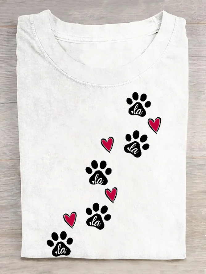 La Cat Lover Kamala Harris Cotton T-shirt