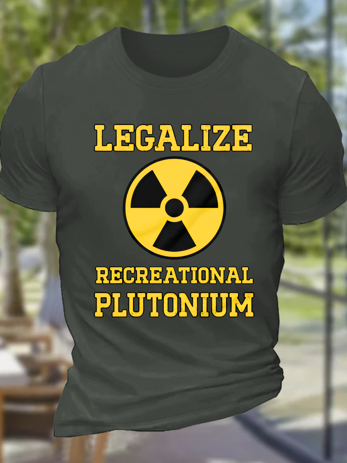 Legalize Recreational Plutonium Cotton T-Shirt