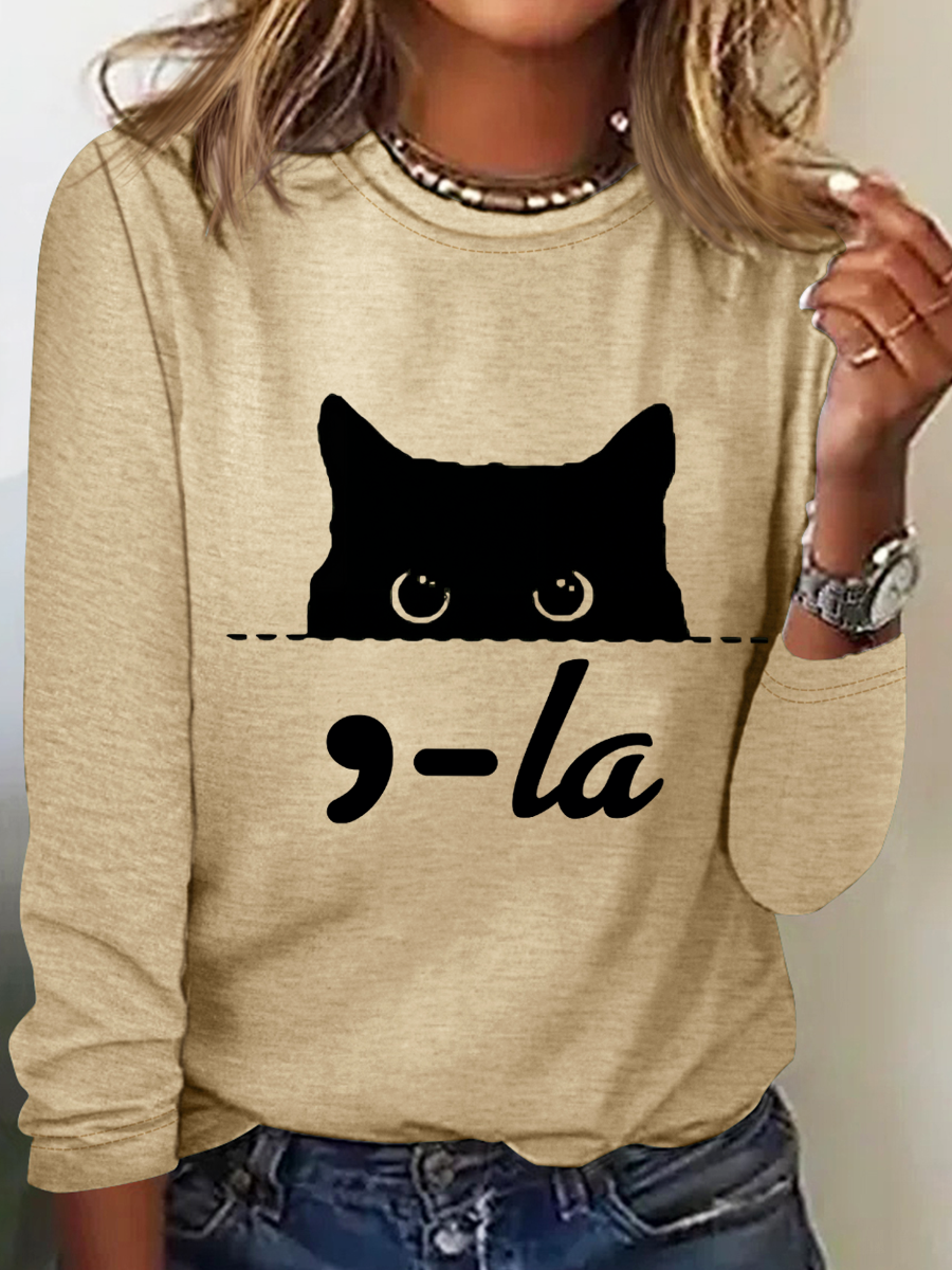 La Cat Lover Kamala Harris Long sleeve Shirt