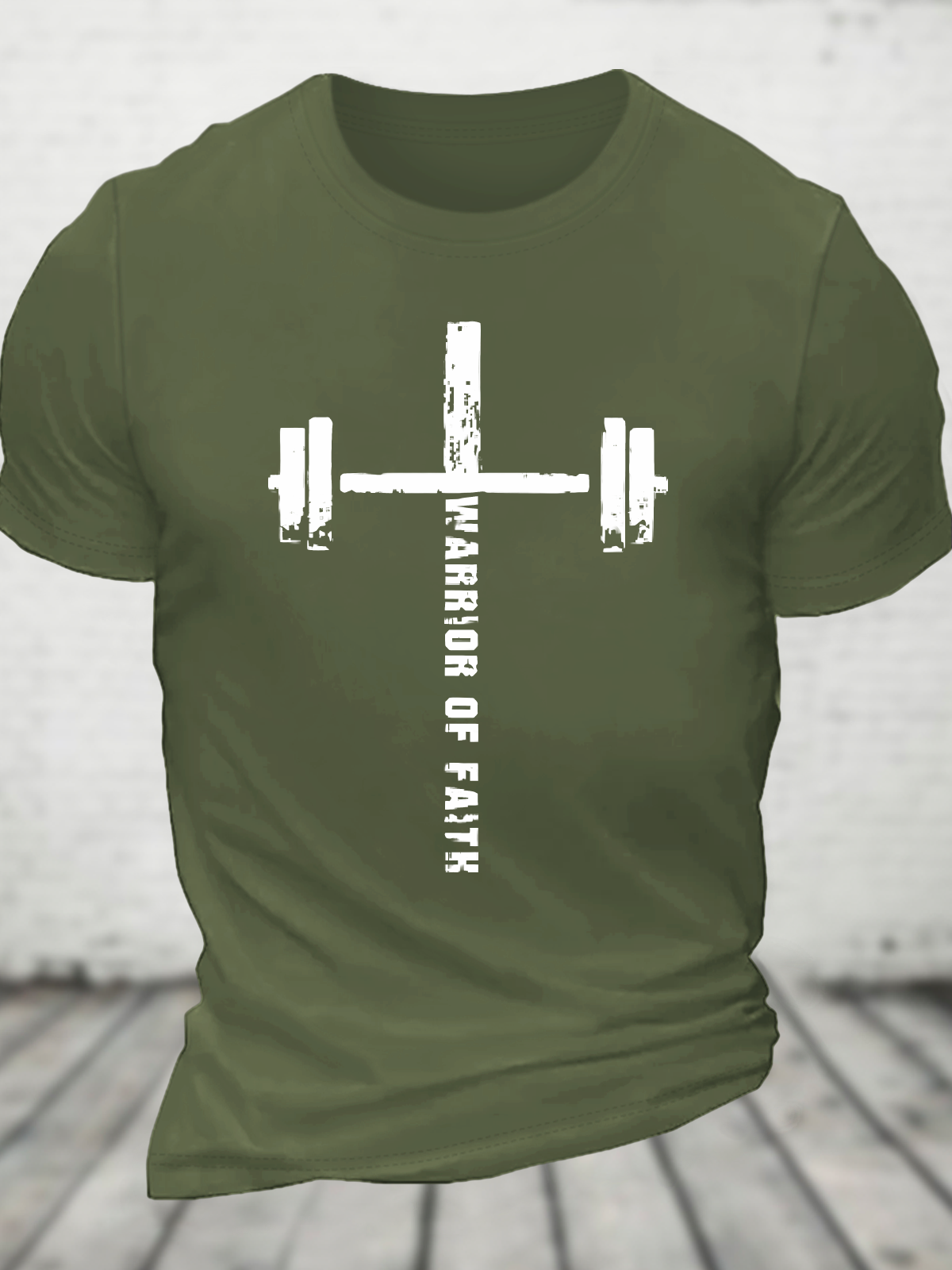 Warrior Of Faith Cotton T-Shirt