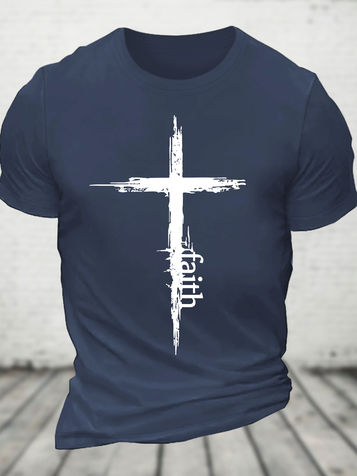 Cross Faith Cotton T-Shirt