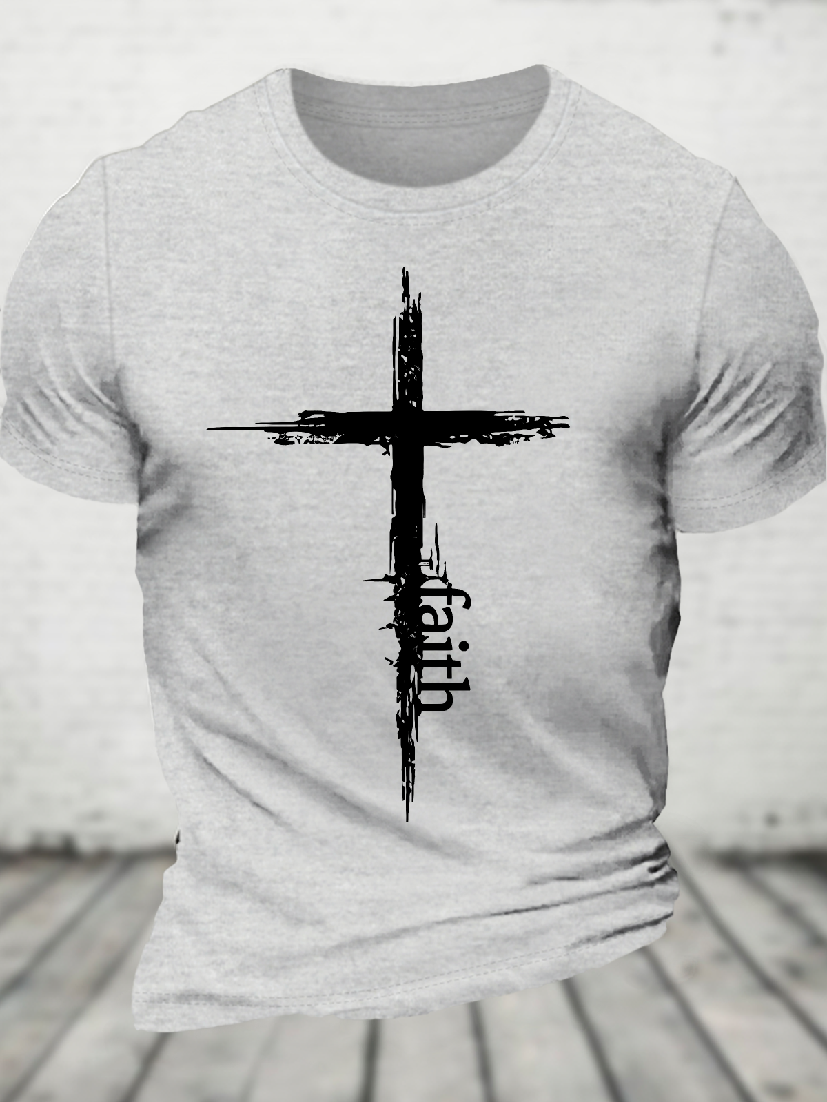 Cross Faith Cotton T-Shirt