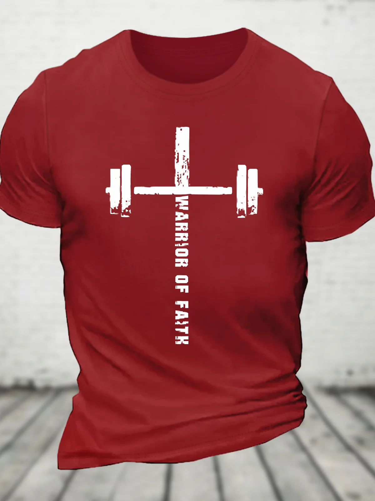 Warrior Of Faith Cotton T-Shirt