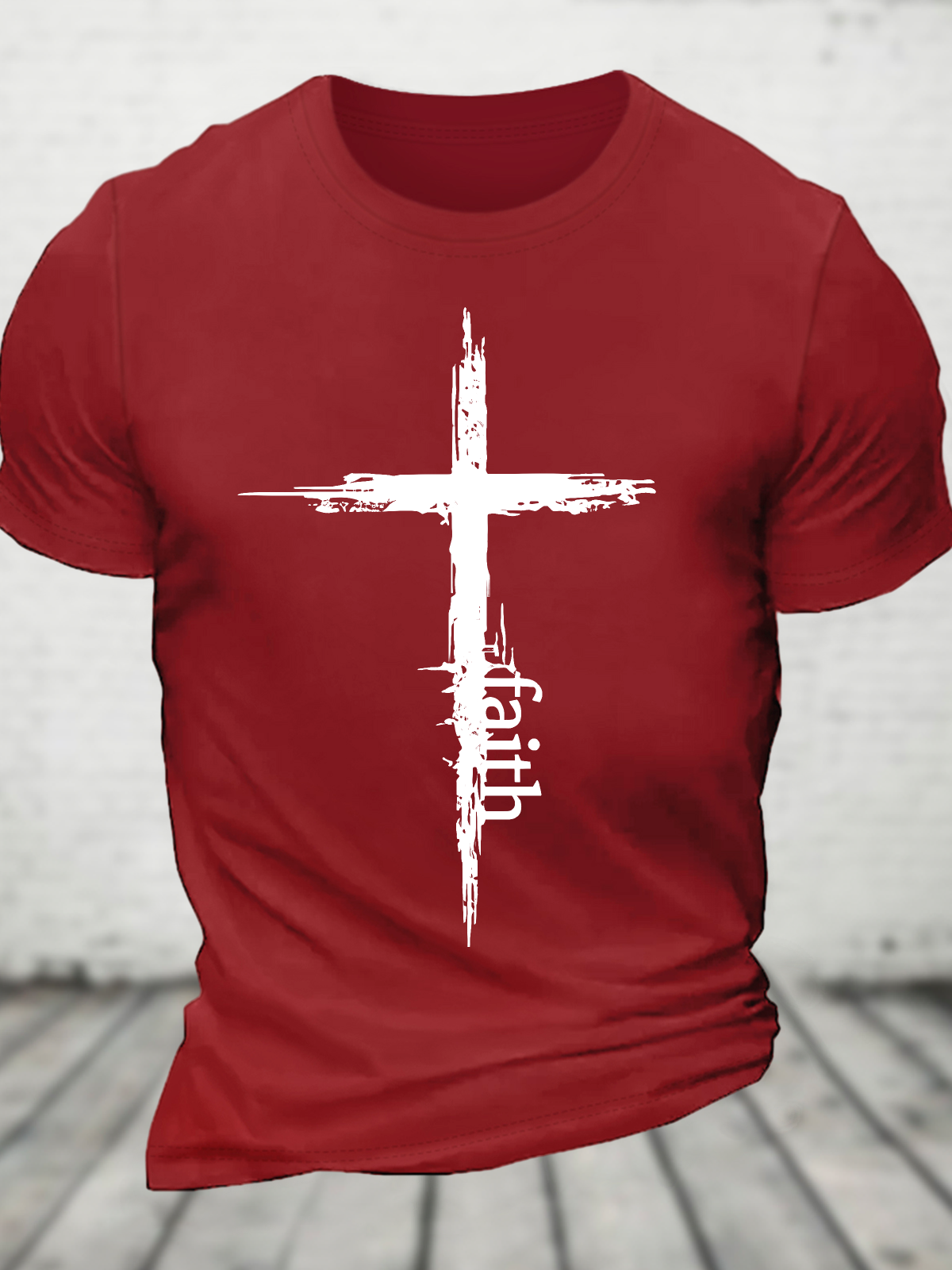 Cross Faith Cotton T-Shirt