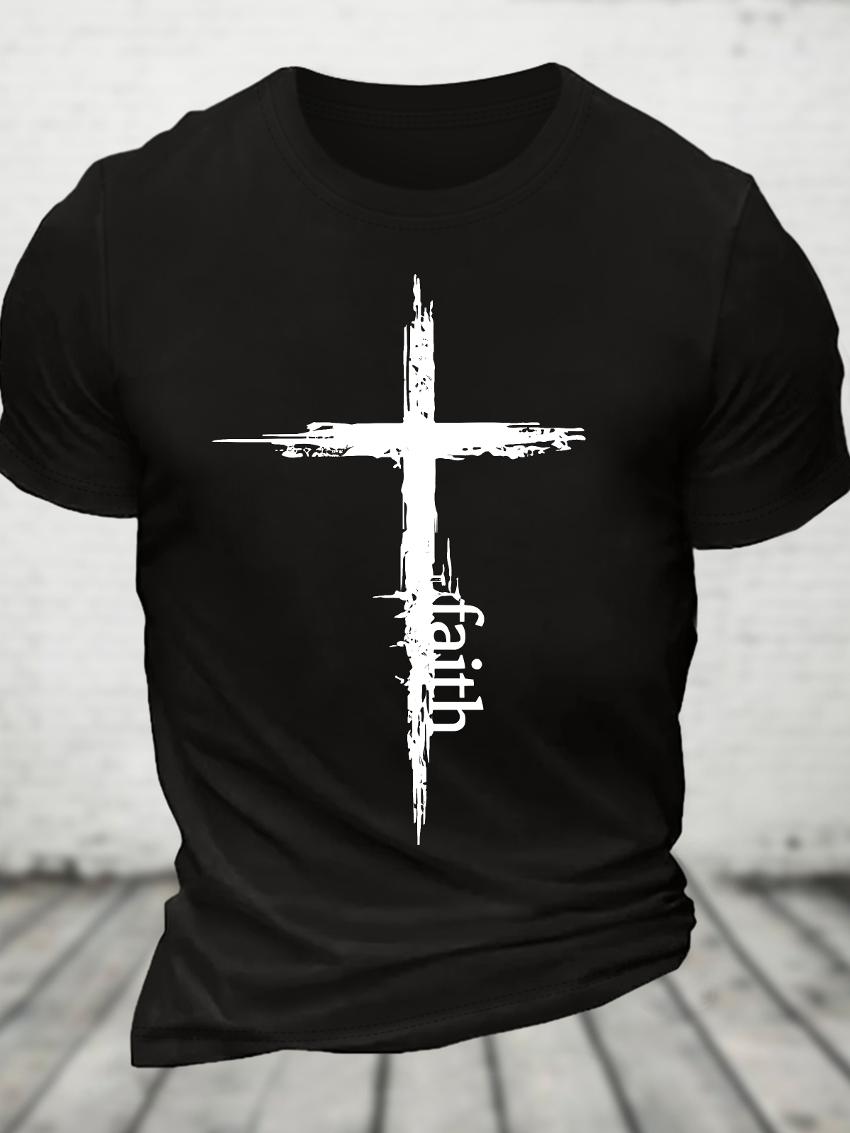 Cross Faith Cotton T-Shirt