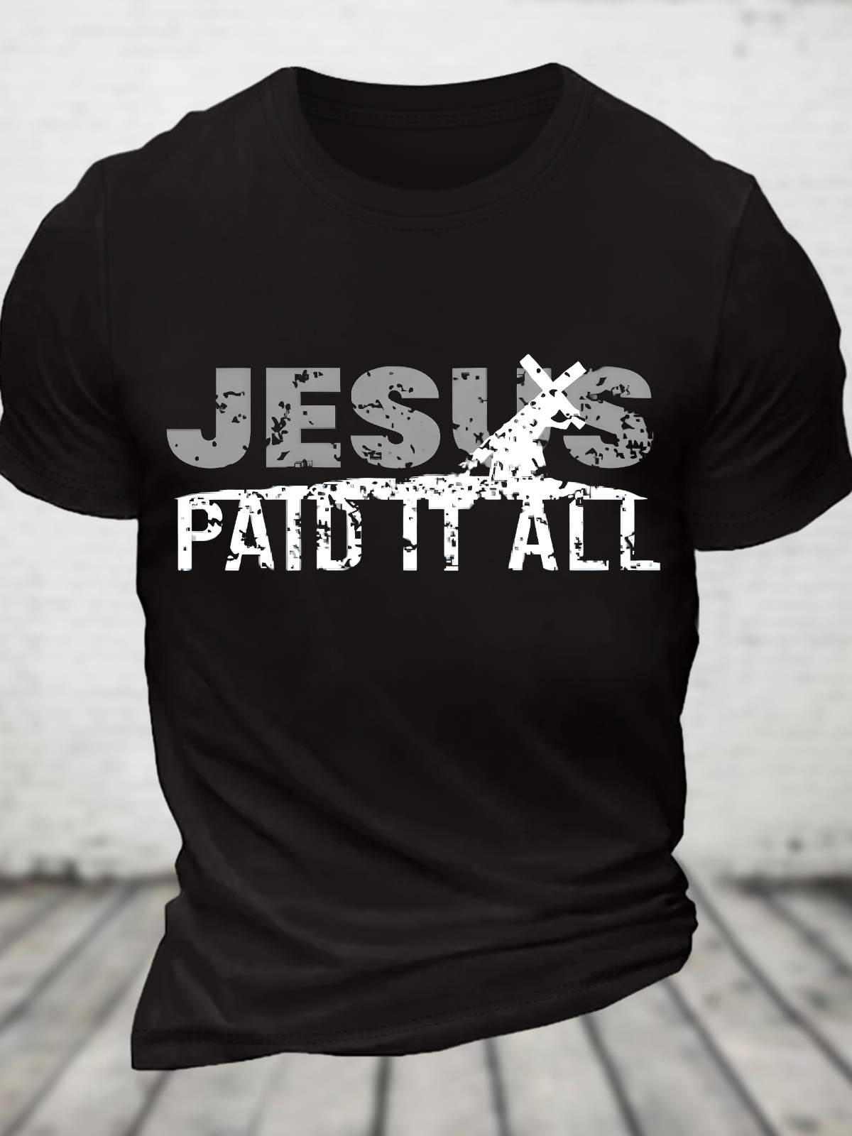 Jesus Paid It All Cotton T-Shirt