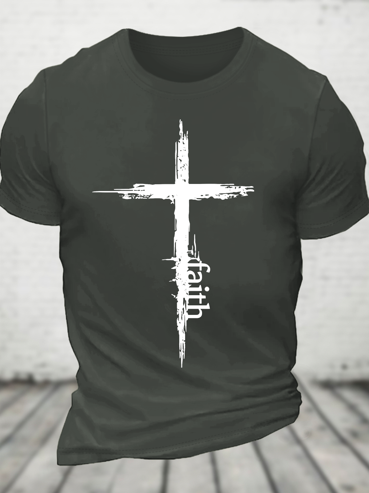 Cross Faith Cotton T-Shirt