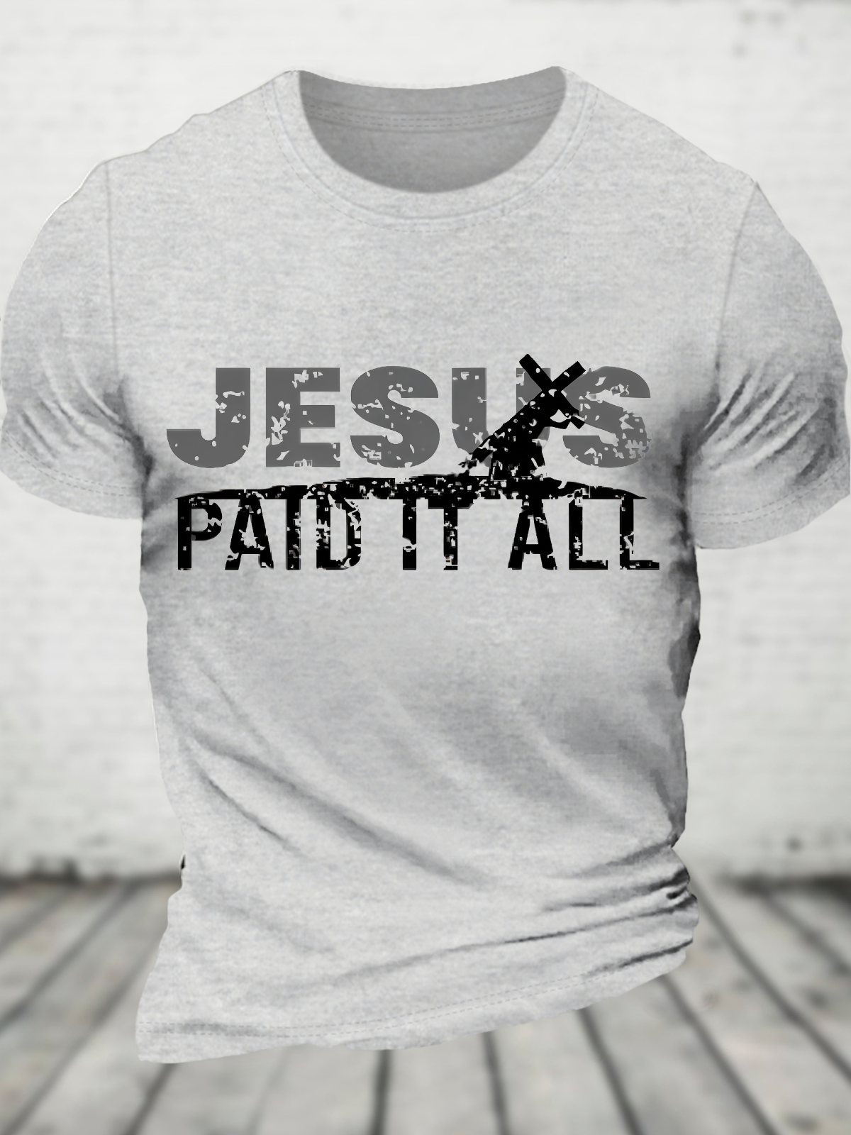 Jesus Paid It All Cotton T-Shirt