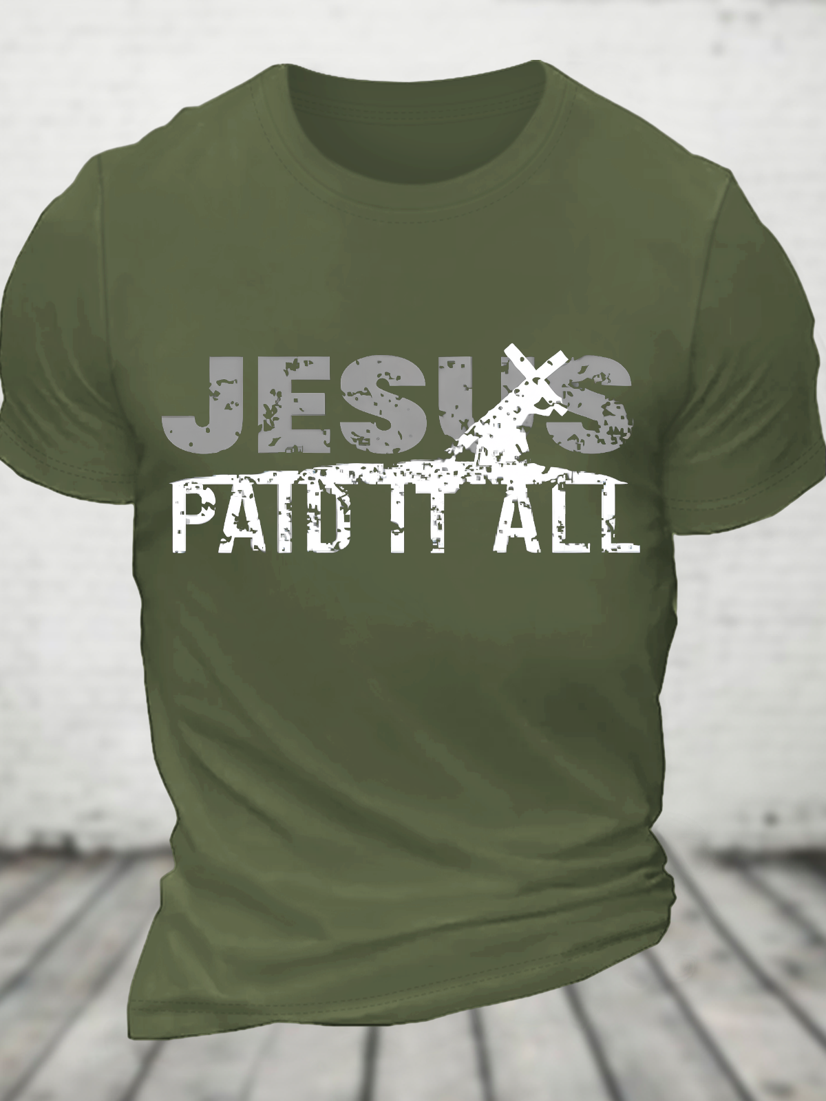 Jesus Paid It All Cotton T-Shirt