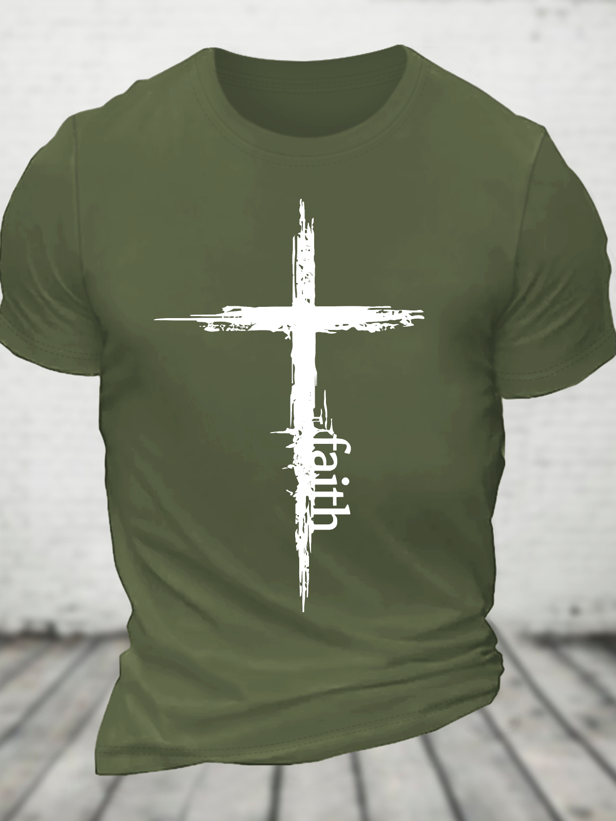 Cross Faith Cotton T-Shirt