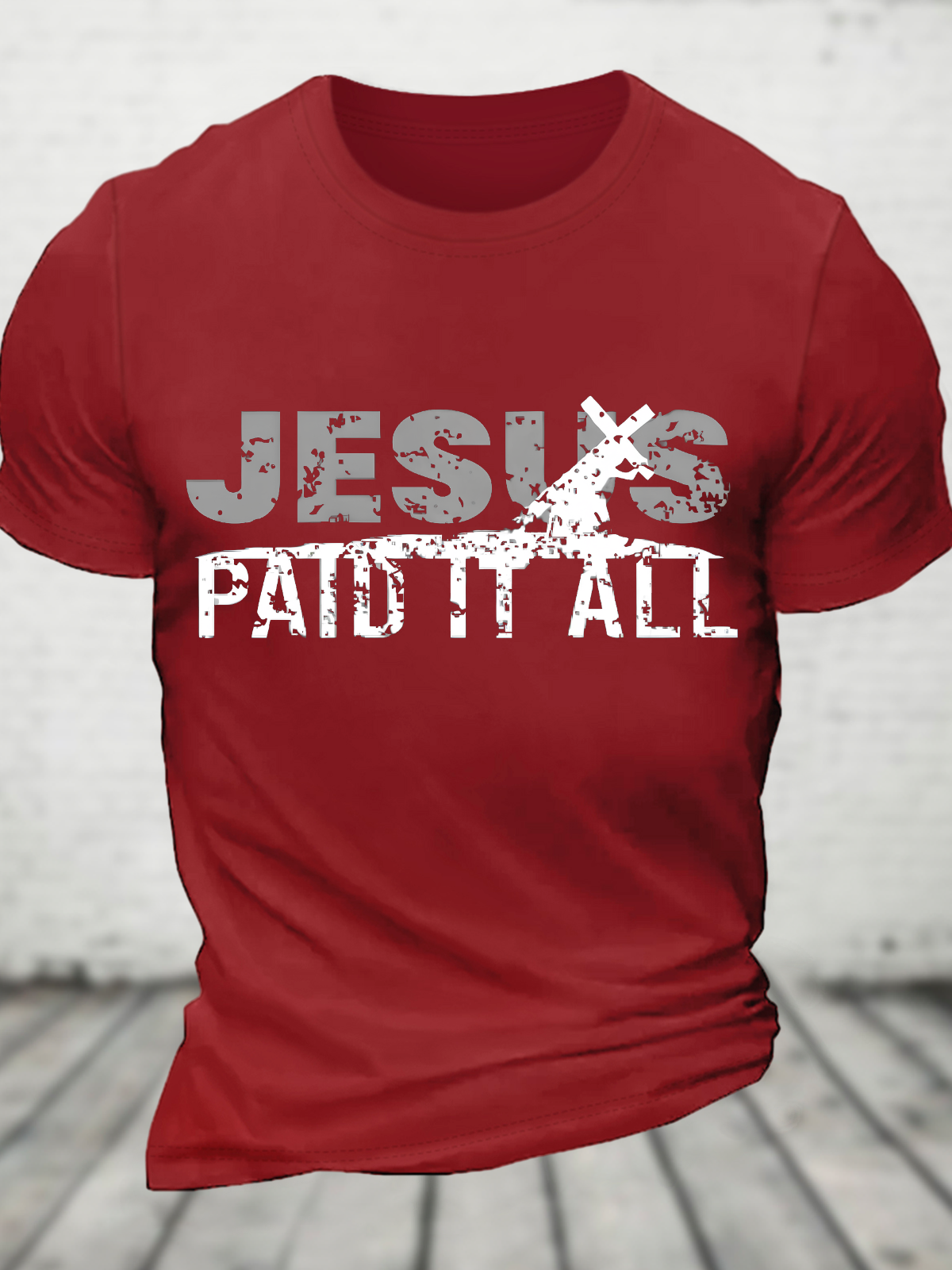 Jesus Paid It All Cotton T-Shirt