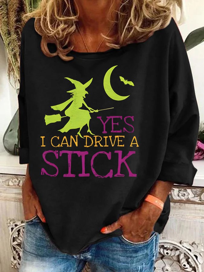 Halloween Buckle Up Buttercup You Just Flipped My Witch Switch Casual Sweatshirt