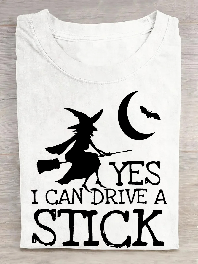 Halloween Buckle Up Buttercup You Just Flipped My Witch Switch Cotton T-Shirt