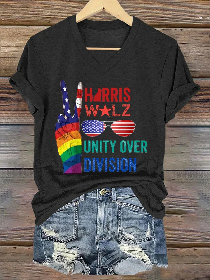 Women's Unity Over Division Print T-Shirt