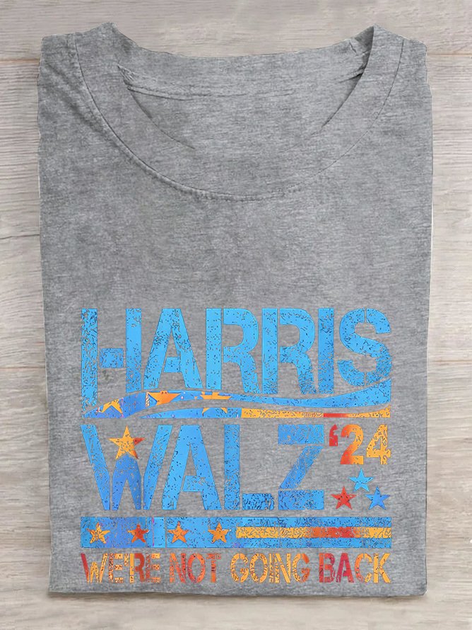 Harris Waltz 2024 Election Kamala Harris Tim Waltz 2024  Cotton T-shirt