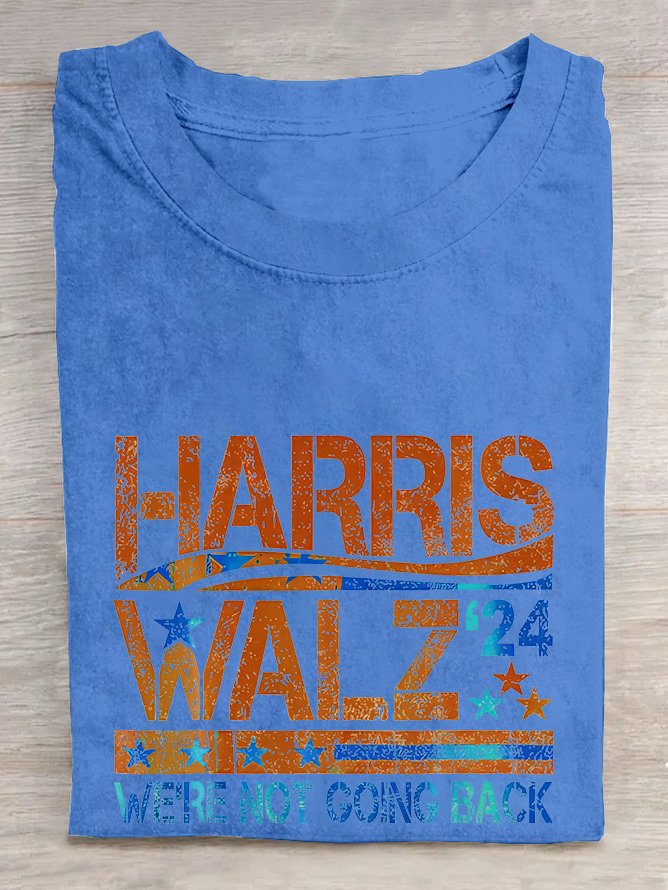 Harris Waltz 2024 Election Kamala Harris Tim Waltz 2024 Cotton Tshirt