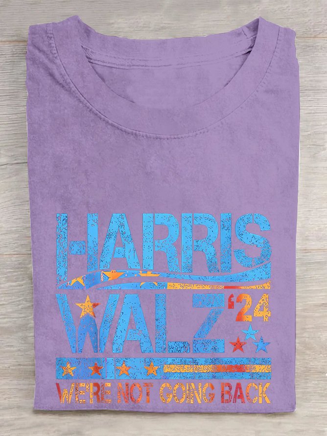 Harris Waltz 2024 Election Kamala Harris Tim Waltz 2024  Cotton T-shirt