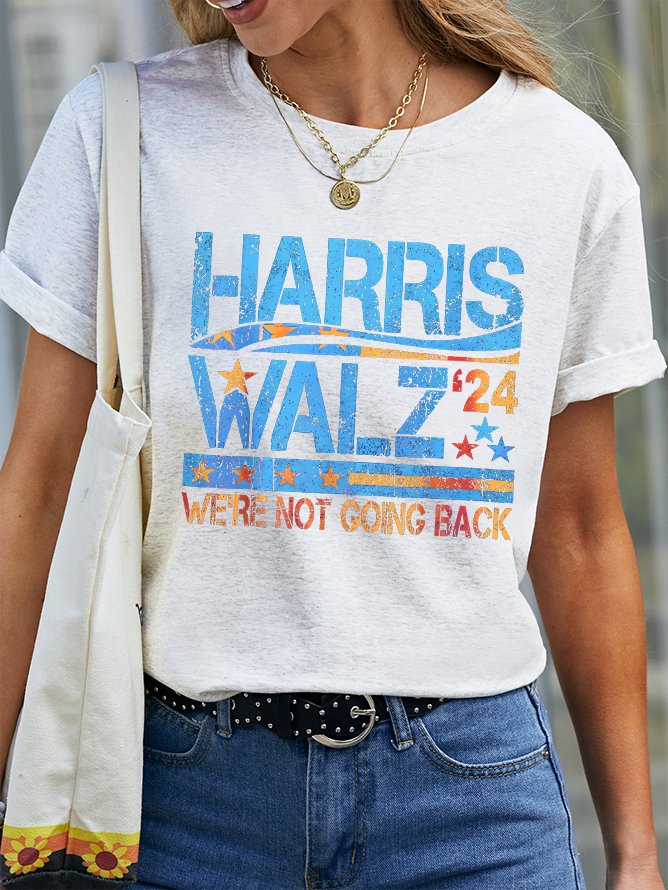 Harris Waltz 2024 Election Kamala Harris Tim Waltz 2024  Cotton T-shirt