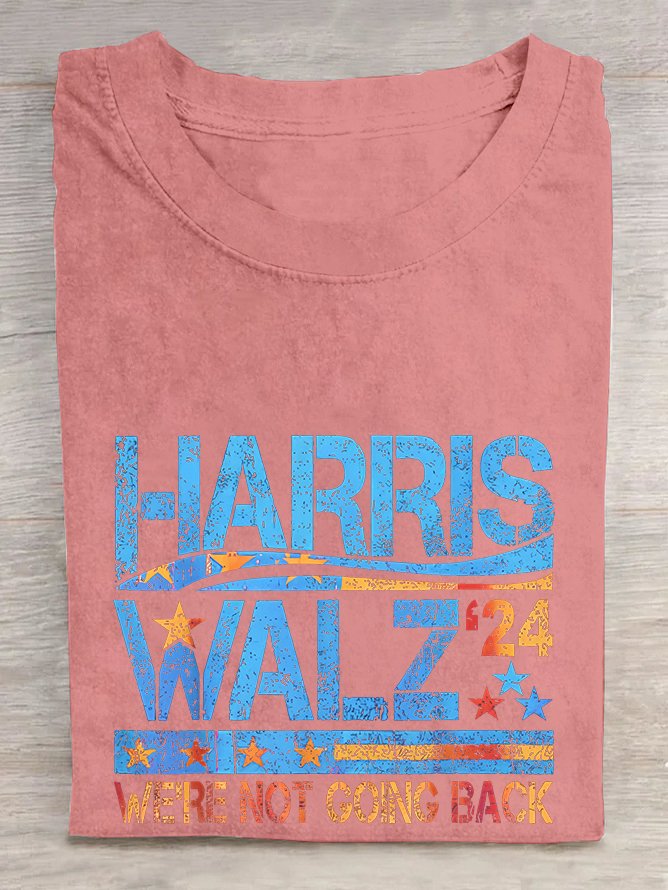 Harris Waltz 2024 Election Kamala Harris Tim Waltz 2024  Cotton T-shirt