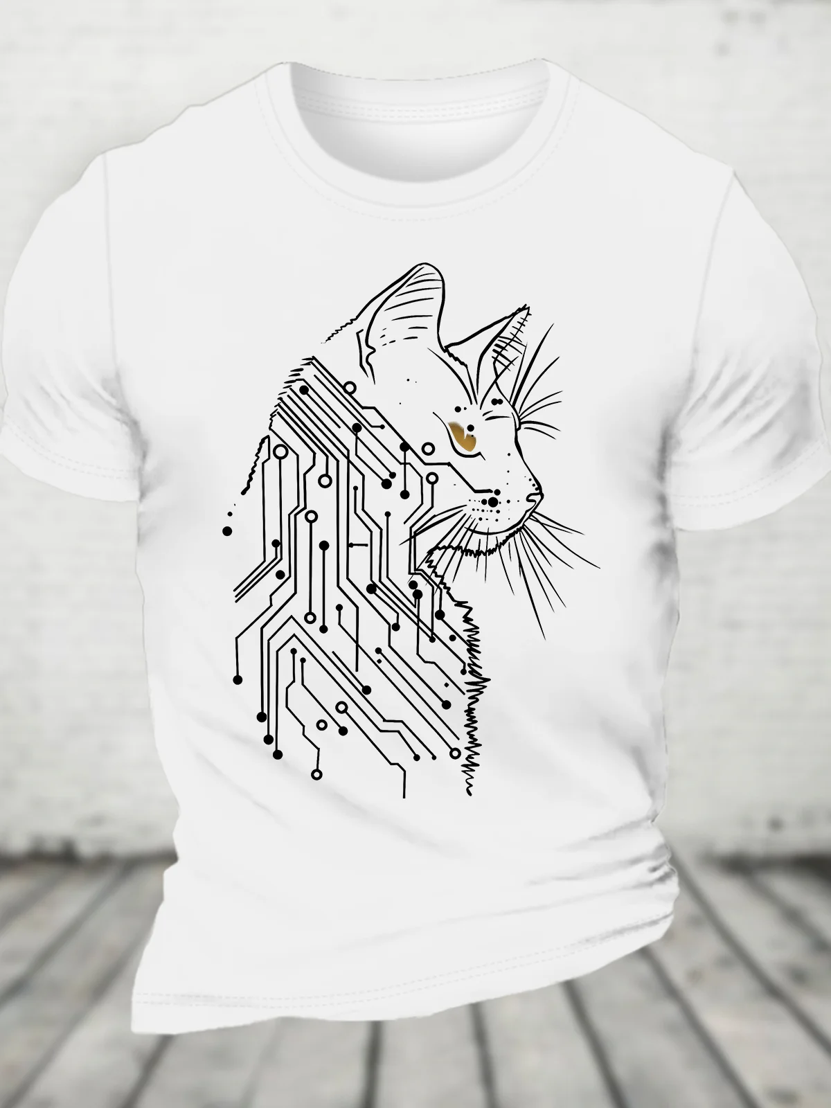 Cat Of Tomorrow Cotton T-shirt