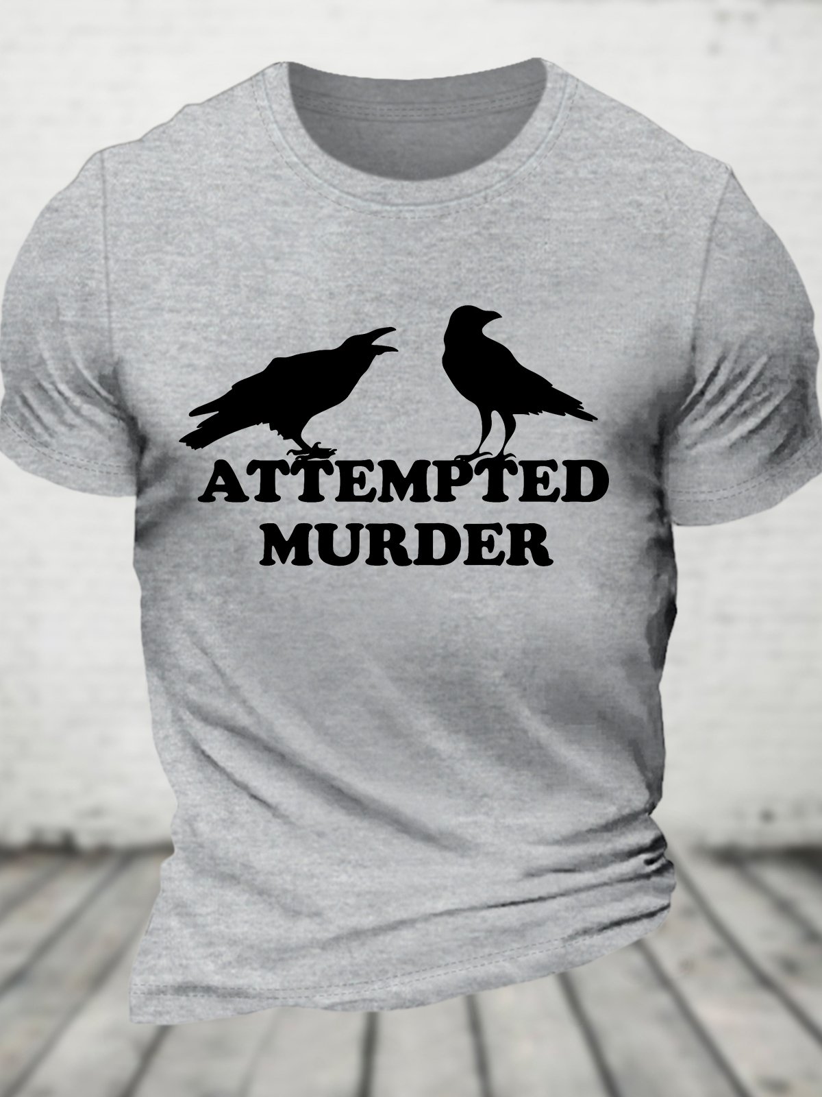 Attempted Murder Cotton T-shirt