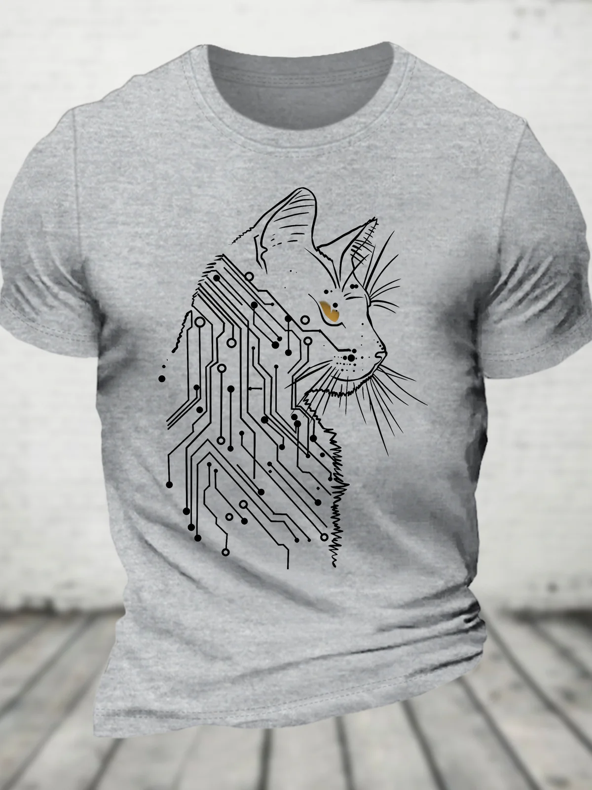 Cat Of Tomorrow Cotton T-shirt