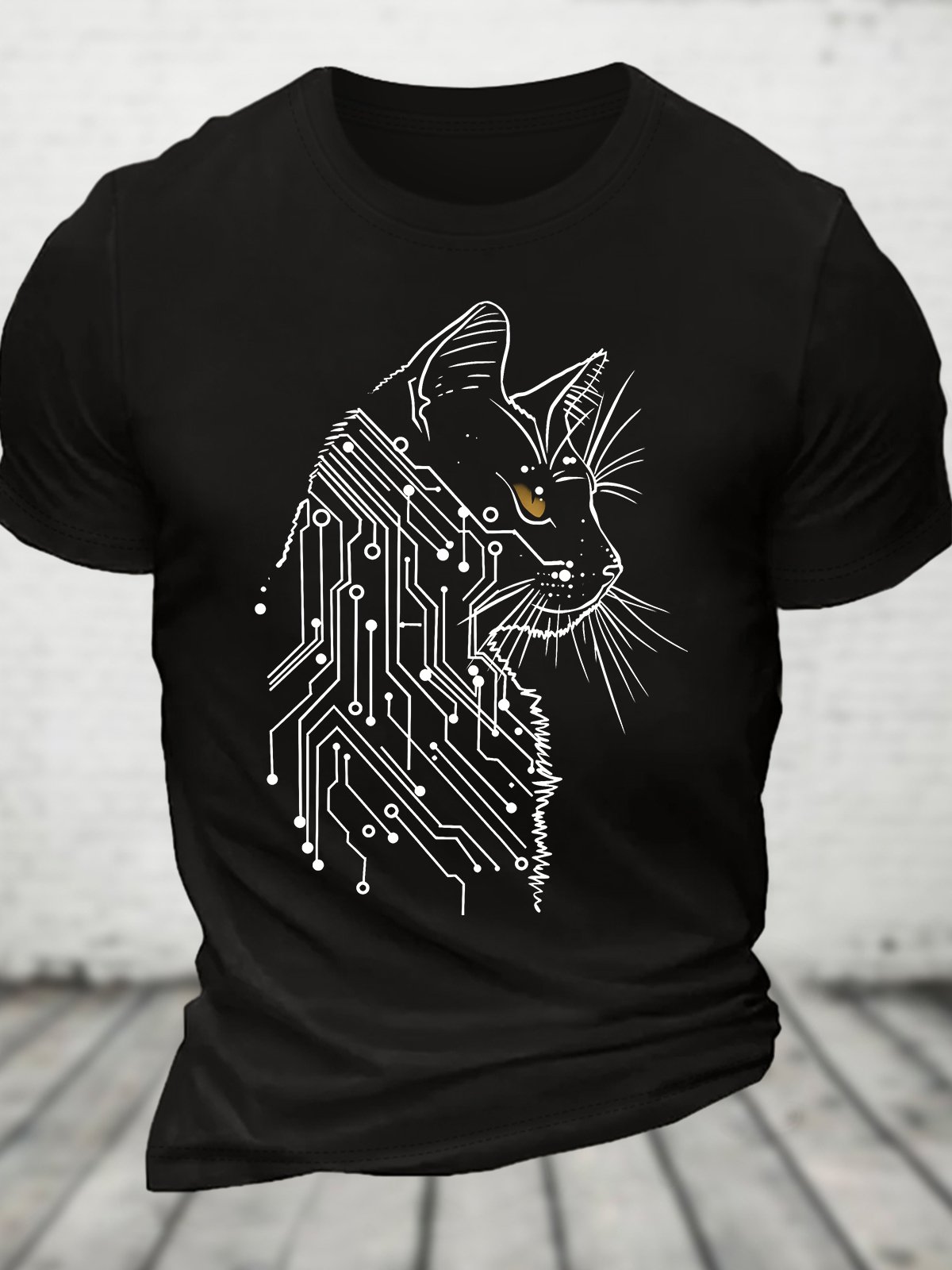 Cat Of Tomorrow Cotton T-shirt