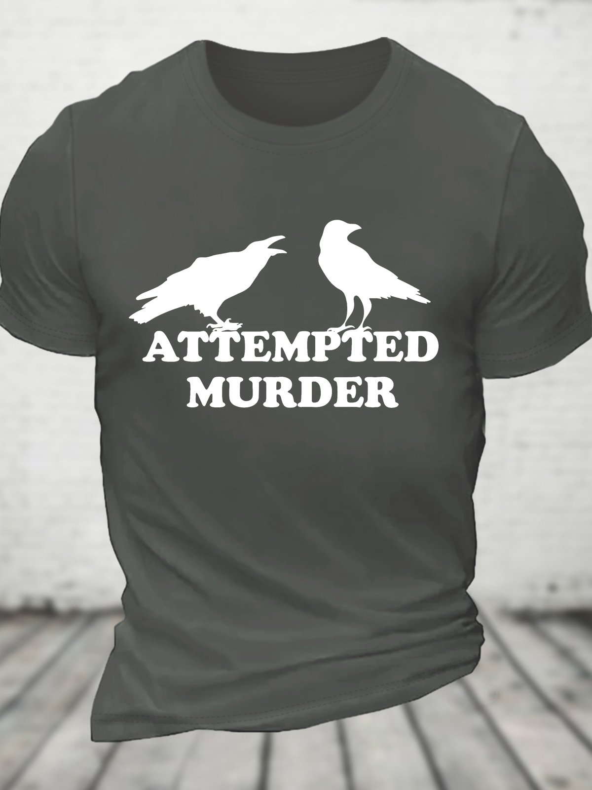 Attempted Murder Cotton T-shirt