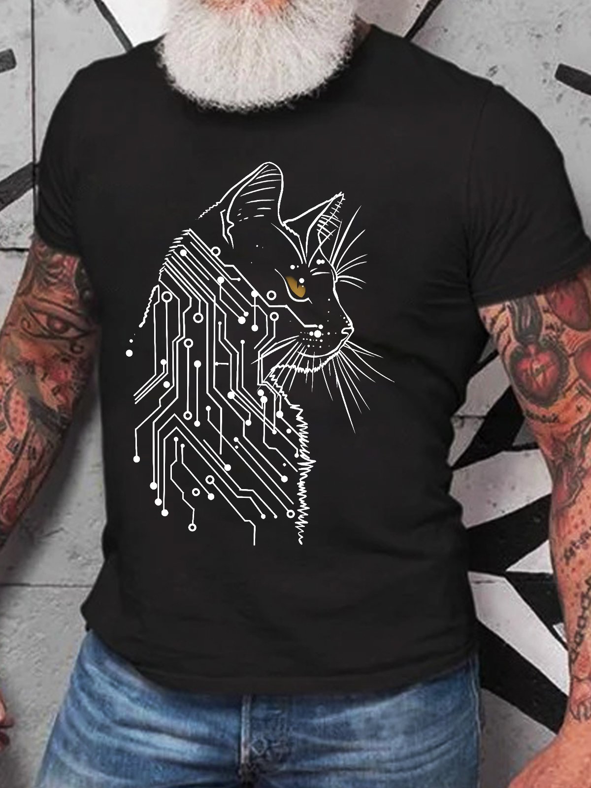 Cat Of Tomorrow Cotton T-shirt