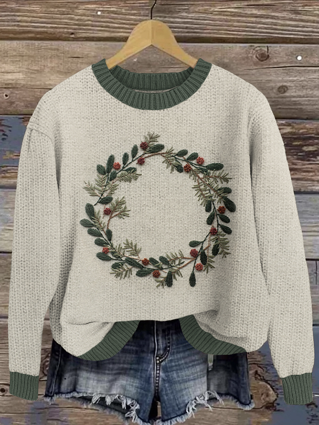 Knitted Simple Sweater