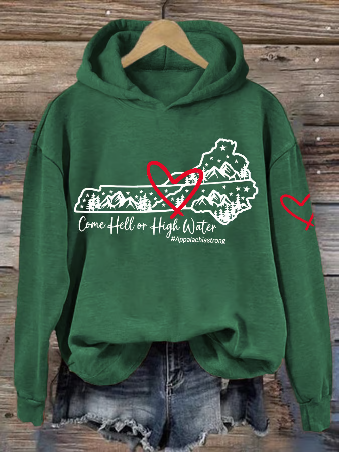 Women's Appalachia Strong Print Sweatshirt