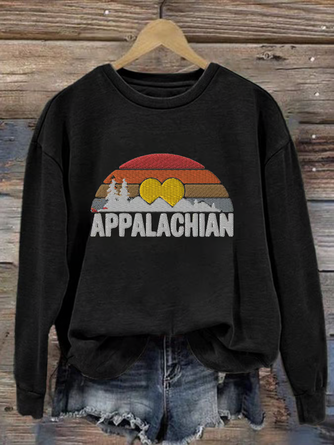 Women's Appalachia Strong Print Sweatshirt