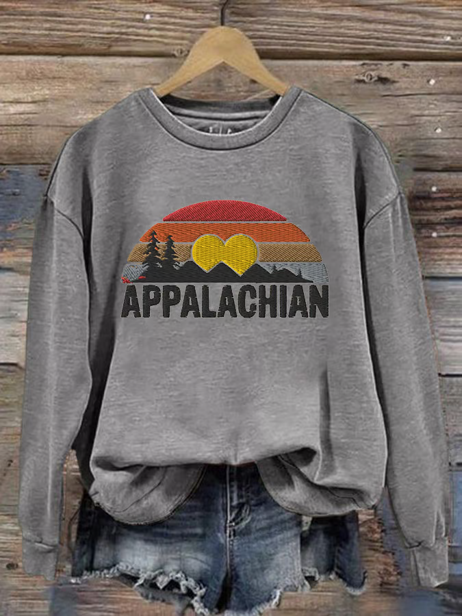 Women's Appalachia Strong Print Sweatshirt