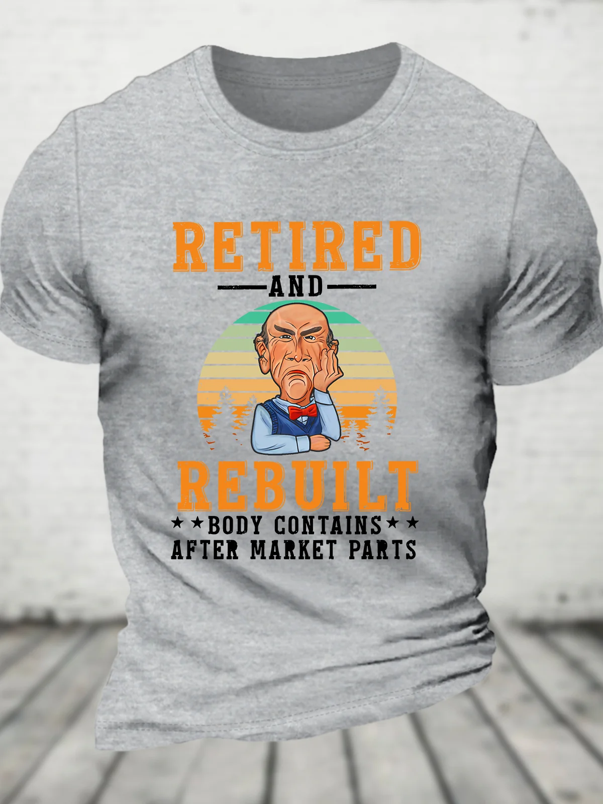 Retired And Rebuilt Cotton T-shirt