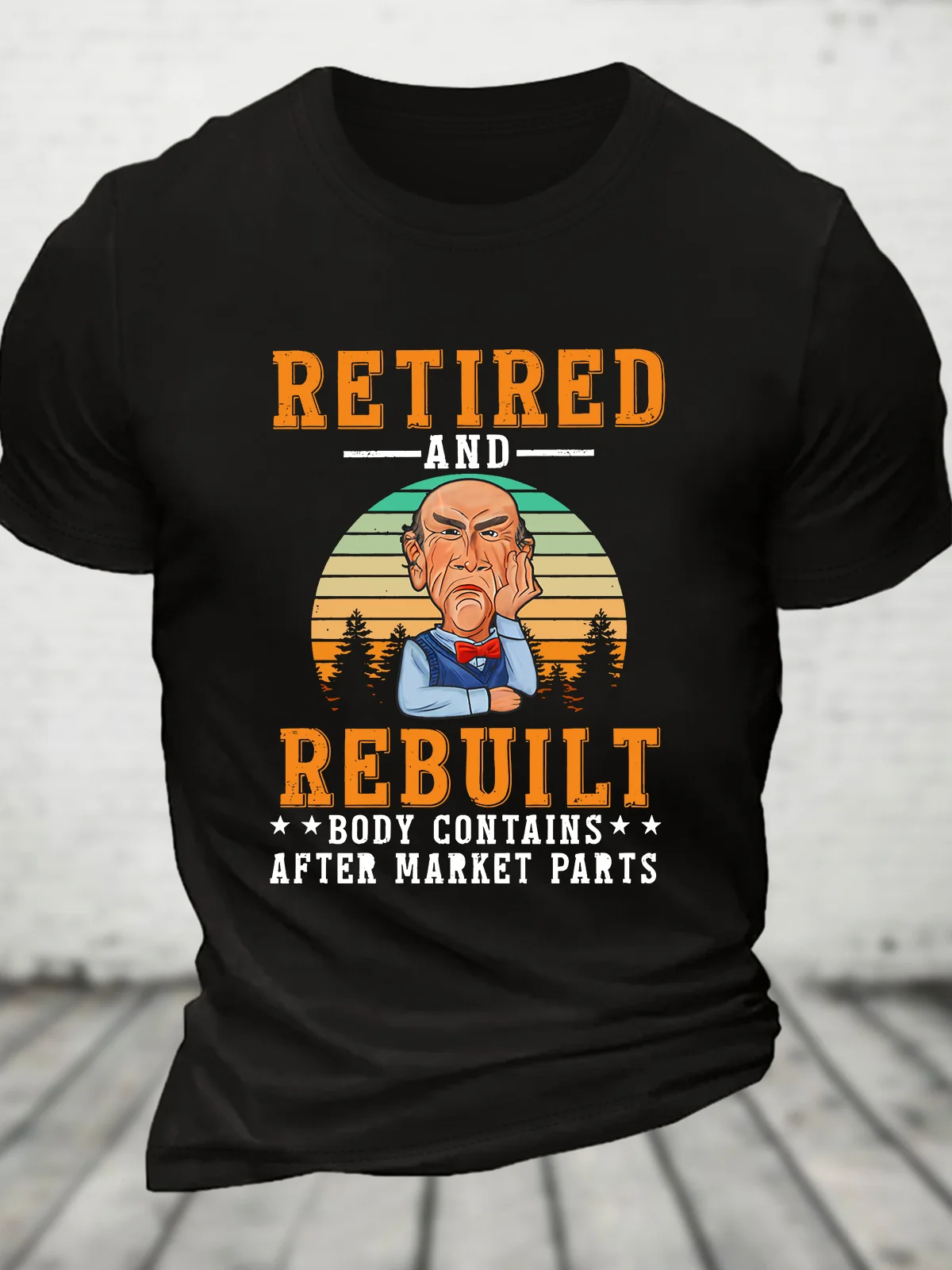 Retired And Rebuilt Cotton T-shirt