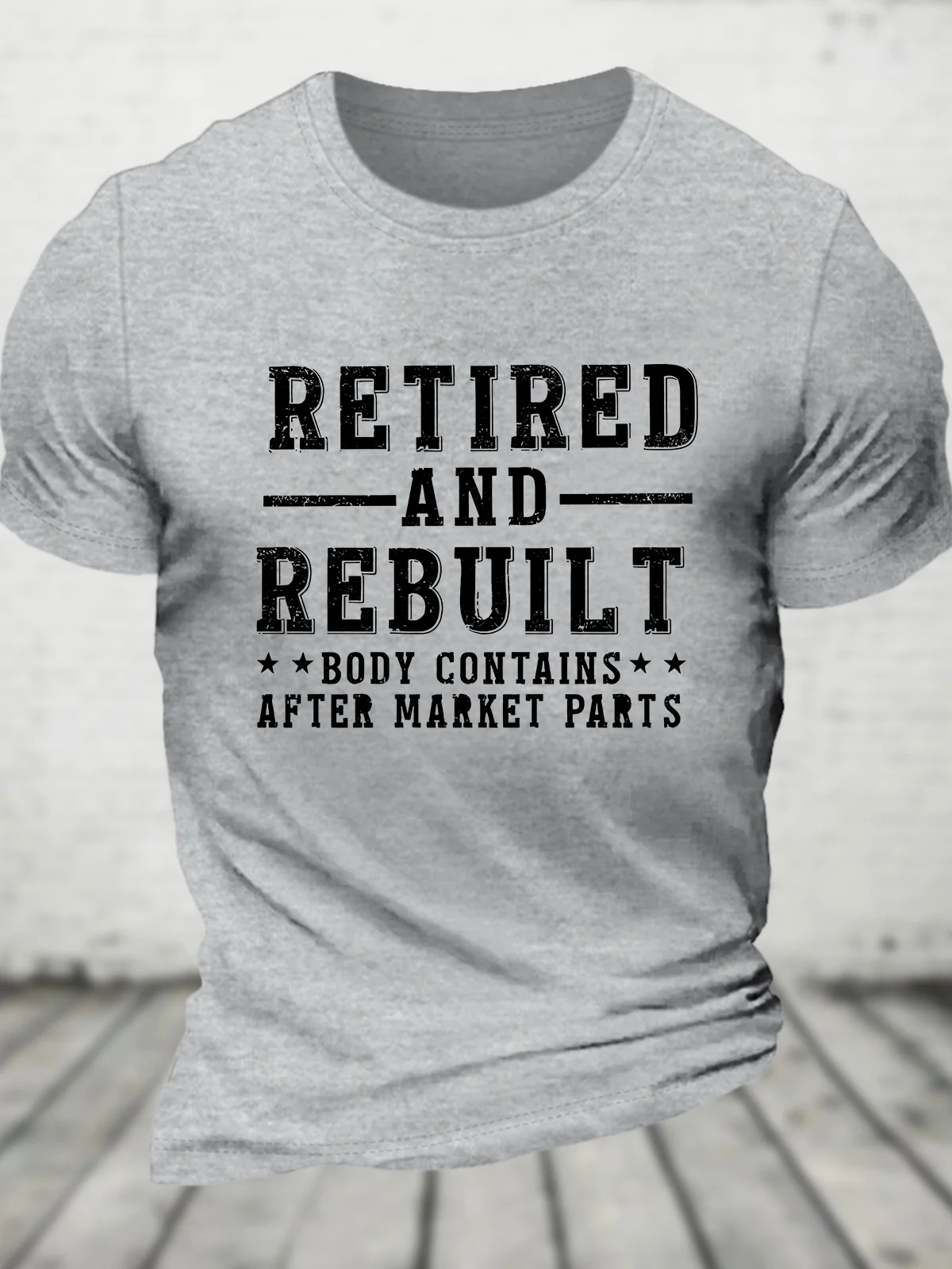 Retired And Rebuilt-Unisex T-Shirt Cotton T-shirt