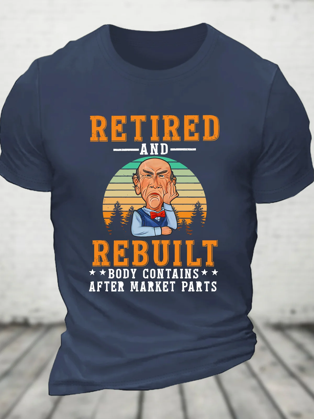 Retired And Rebuilt Cotton T-shirt