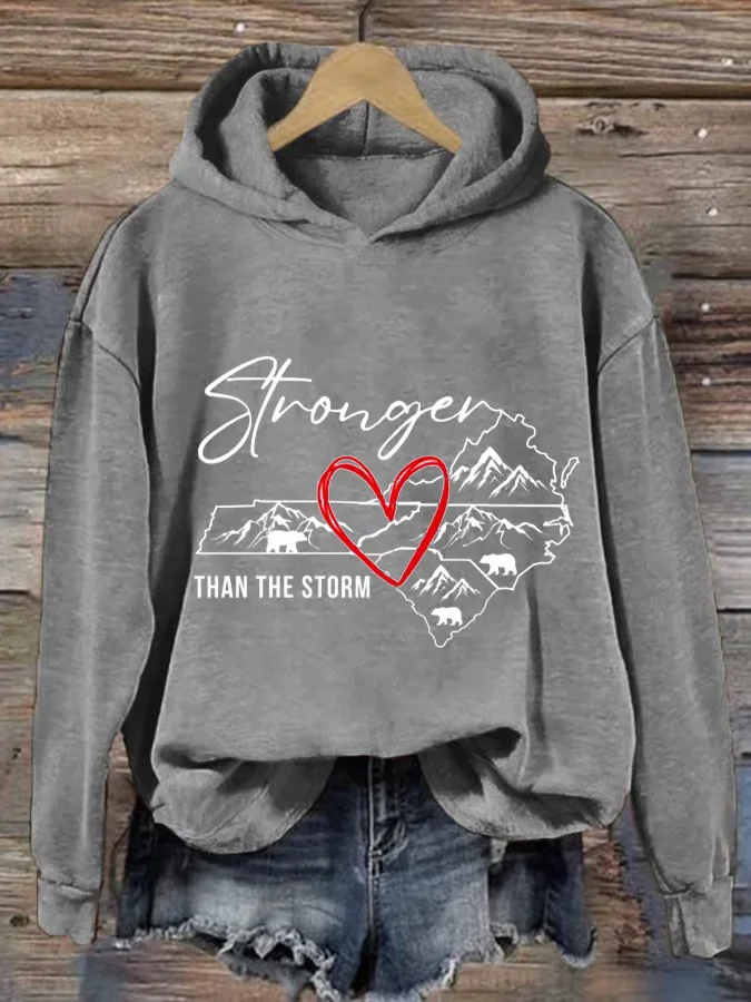 Women's Appalachia Strong Print Casual Hoodie