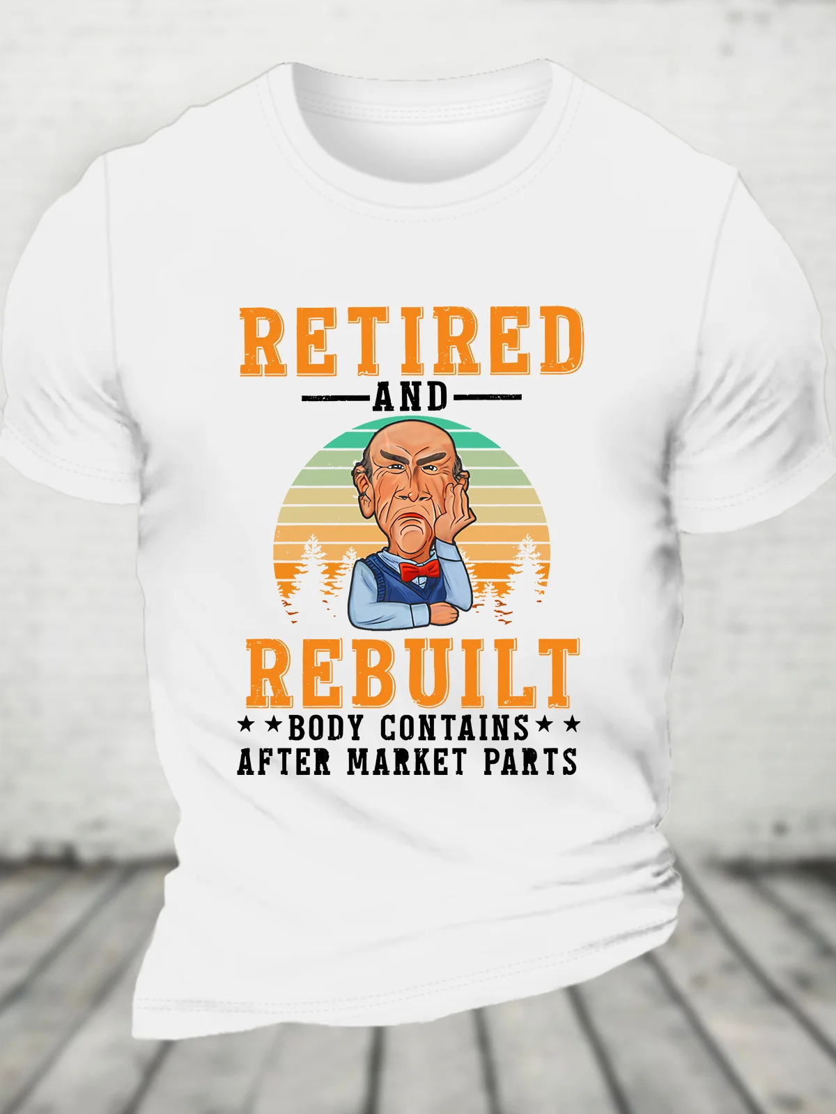 Retired And Rebuilt Cotton T-shirt