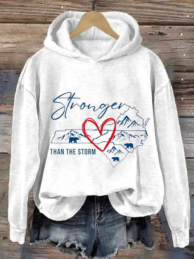 Women's Appalachia Strong Print Casual Hoodie