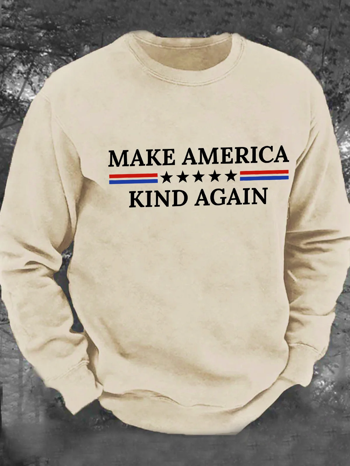 Make America Kind Again Men's Casual Sweatshirt